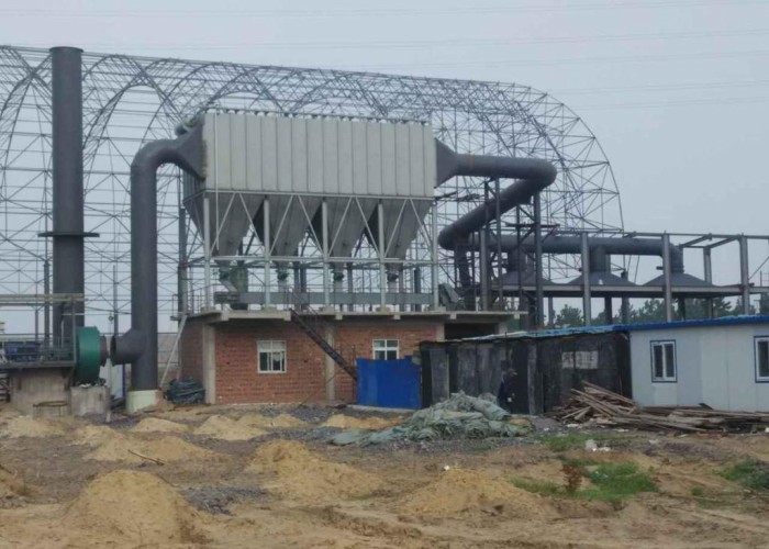 金礦振動篩及其輸送皮帶系統布袋除塵器應用